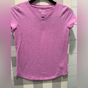 Cat and Jack, V neck super soft magenta shirt.